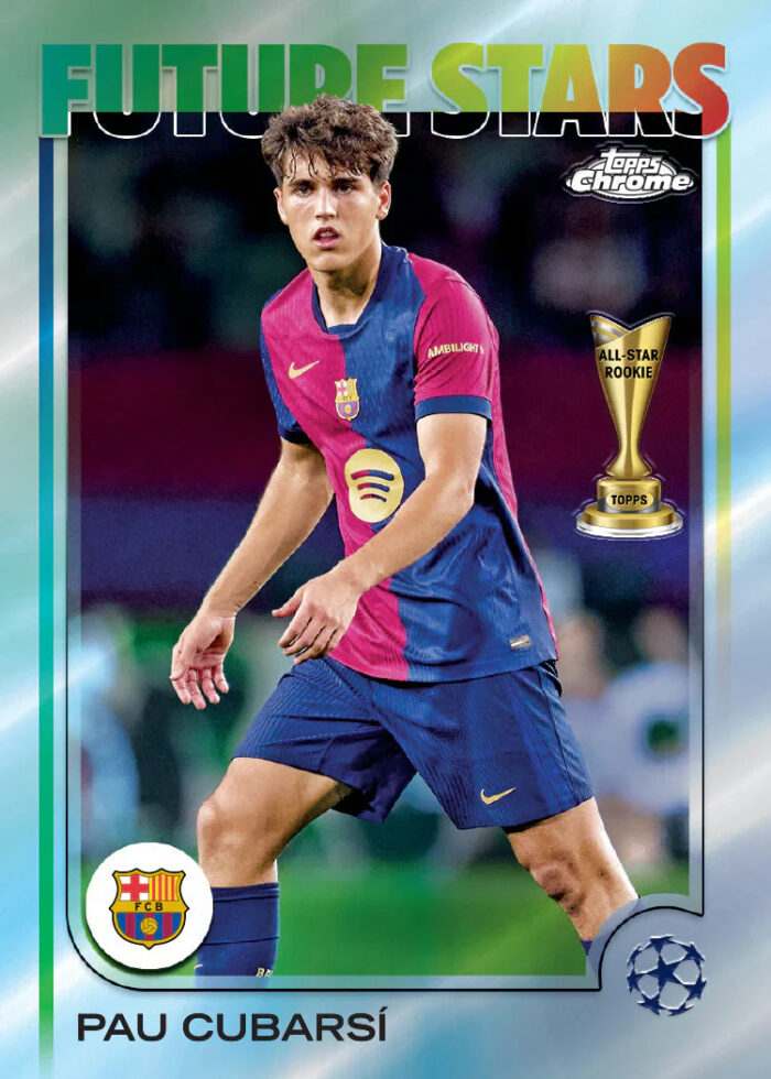 Topps Chrome UEFA Club Competitions 2024-25 - Jumbo Box