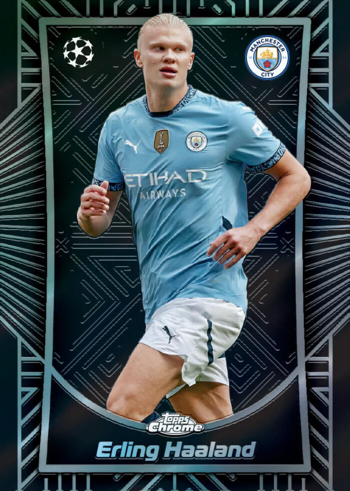 Topps Chrome UEFA Club Competitions 2024-25 - Jumbo Box