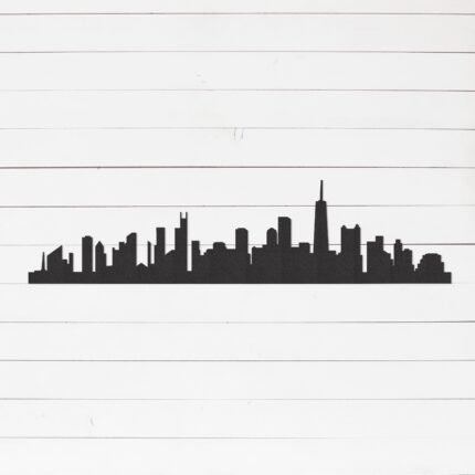 Chicago Skyline Wall Art | City Skyline Wall Art | Cityscape Wall Art | Metal Wall Art | Metal Wall Decor | Metal Decor