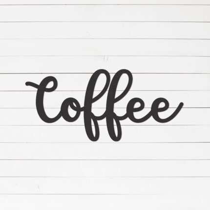Coffee Sign | Metal Wall Art | Coffee Bar Sign | Kitchen Sign | Metal Coffee Sign | Coffee Station Sign | Kitchen Decor | Metal Sign