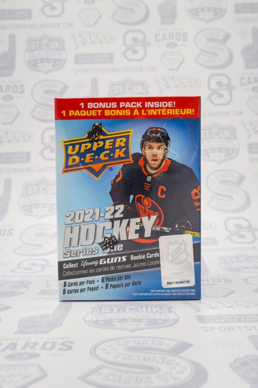 2021/22 Upper Deck Series 1 Hockey Blaster Box